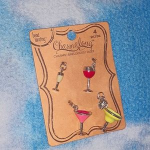 4pc Cocktail Charms